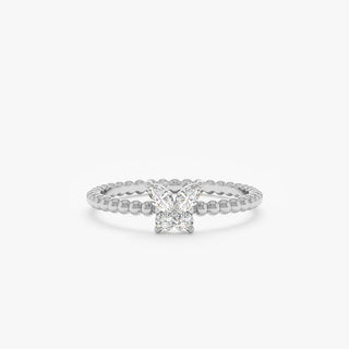 0.18 TCW Round & Marquise Butterfly Moissanite Diamond Wedding Band In 925 Sterling Silver