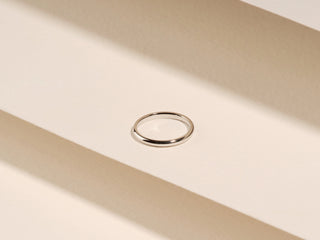 2mm-7mm Classic Plain Wedding Bands in 925 Sterling Silver