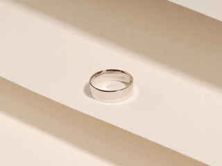 2mm-7mm Classic Plain Wedding Bands in 925 Sterling Silver