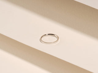 2mm-7mm Classic Plain Wedding Bands in 925 Sterling Silver