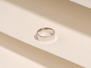 2mm-7mm Classic Plain Wedding Bands in 925 Sterling Silver